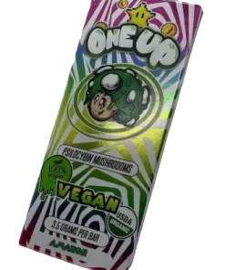 One Up Vegan Mushroom Chocolate Bar