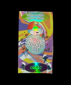 Papa Smurf’s Secret Stash Shroom Bar – Oreoz 3.5G