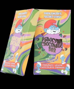 Papa Smurf’s Secret Stash Shroom Bar – Chocolate 3.5G