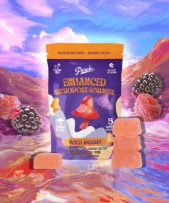 PURPLE MUSHROOM ENHANCED MICRODOSE GUMMIES | WILDBERRY