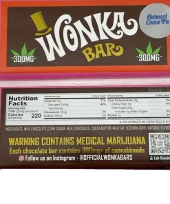 Wonka Chocolate Bar – Oatmeal Creme Pie