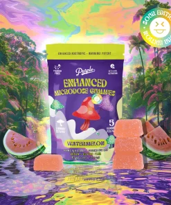 PURPLE MUSHROOM ENHANCED MICRODOSE GUMMIES | WATERMELON